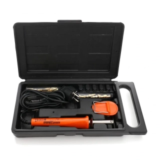 KRAFT&DELE KD10188 Vypalovačka páječka 75W na koženku, dřevo, kůži sada 22ks