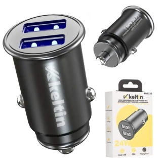 GEKO K02220 Nabíječka do auta s funkcí rychlého nabíjení 24W  4,8A