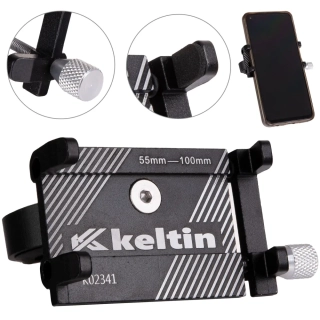 GEKO K02341 Hliníkový držák na kolo na telefon G-81