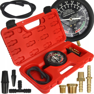 Mar-pol M57673 Vakuový tester měřič tlaku oleje 0-1 kg / cm2