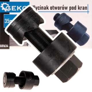 GEKO G01634 Vyřezávač řezačka otvorů na baterii 35 mm