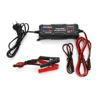 Kraft&Dele KD1289 Automatická nabíječka baterií 2A pro 6V, 2A / 4A pro 12V