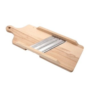 IRMA DDD122 Kruhadlo strouhadlo kráječ 3-nožový dřevěný 42cm