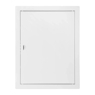 IRMA DRM4050 Revizní dvířka kovové se západkou bílé 40x50 