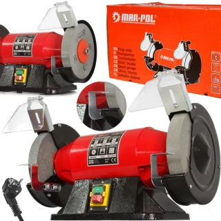 MAR-POL M79201 Elektrická stolní bruska dvoukotoučová 1900W 200mm
