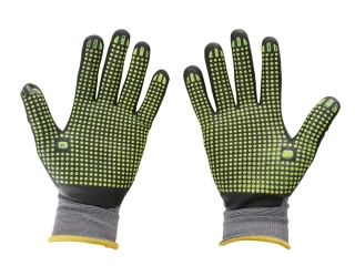 GEKO G75022 Ochranné pracovní rukavice nylonové 12 párů vel. 9