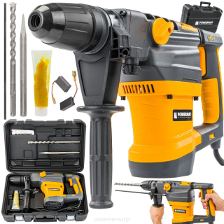 POWERMAT PM-MU-2800TN PŘÍKLEPOVÉ VRTACÍ BOURACÍ KLADIVO 2800W 18J SDS-MAX
