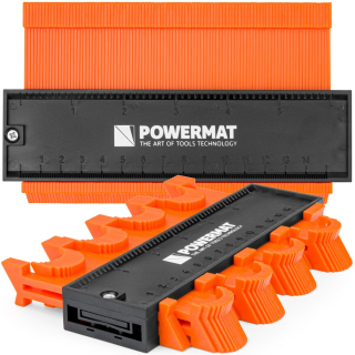 POWERMAT PM-GSK-6T Multifunkční obrysová šablona pro kopírování tvarů 150mm