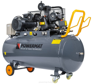 POWERMAT PM-KO-200T-400V Olejový kompresor 200L/min 4,17kW 8 bar