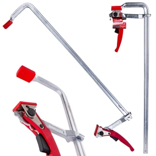 GEKO T00590 Kovaná ráčnová svorka svěrka svěrák  typu F 600x120 mm 