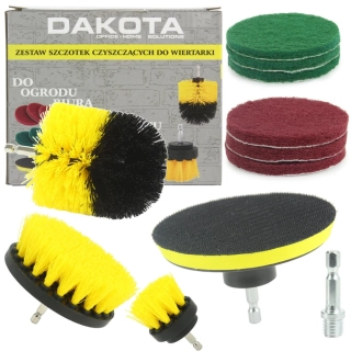 MAR-POL M06991 SADA ČISTICÍCH KARTÁČŮ PRO VRTAČKU
