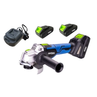 KRAFT&DELE KD3405 AKUMULÁTOROVÁ ÚHLOVÁ BRUSKA 21V 125mm -SADA 2x3000 mAh