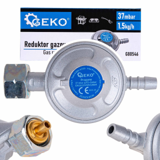 GEKO G80546 Reduktor regulátor plynu 37mbar 1,5kg/h