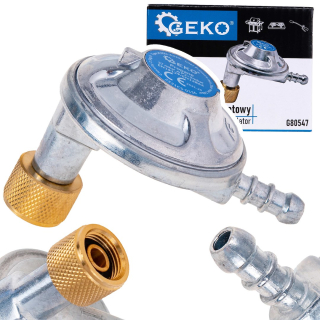 GEKO G80546 Reduktor regulátor plynu úhlový 37mbar 1,5kg/h