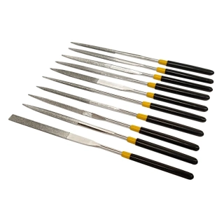 IRMA PID210 Sada diamantových pilníků pilníky10 ks 3x140 mm