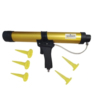 MAGMA FG13 Pneumatická mazací pistole pro lis maznice + 5 trysek 