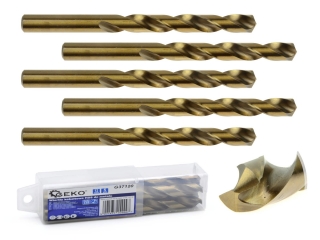 GEKO G37120 Kobaltový vrták HSS do kovu 12mm sada 5ks