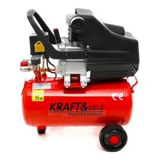 KRAFT&DELE KD400 Olejový kompresor 24L 230V 206l/min 2,8kW