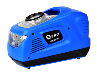 GEKO G01260 Mini kompresor 100W LED 12V 230V pumpa na kola pumpování