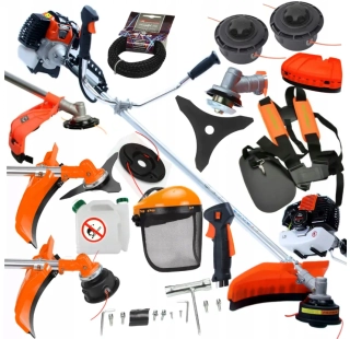 MAR-POL RQ22580 MOTOROVÝ BENZÍNOVÝ KŘOVINOŘEZ 51,7cm³ 3,8kW PŘÍSLUŠENSTVÍ DEMON RQ580