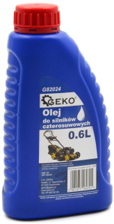 GEKO G82024 Olej pro čtyřtaktní motor, sekačky kosy benzínové 0,6L 