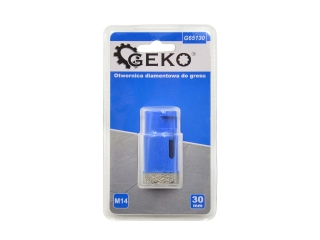 GEKO G65130 Diamantový vrták vykružovák na dlažbu M14 30mm