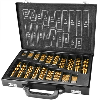 MAR-POL M22306 SADA VRTÁKY 1-10 mm sada 170 ks vrták na kov TYTAN