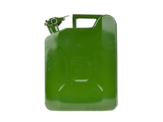 GEKO G03231 10L Kovový plechový kanystr, nádoba na pohonné hmoty, palivo