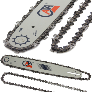 MAR-POL M86668 Vodíci lišta na pilu a 2x řetěz 15''/38cm, 0,325" 1,5mm