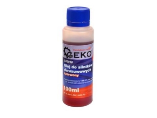 GEKO G82010 Olej pro dvoutaktní motory červený 100ml 