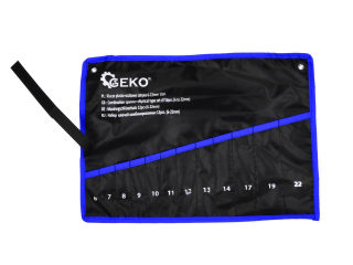 GEKO G11250 Pouzdro obal kryt na klíče 12ks. 6-22 mm