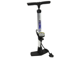 GEKO G01280 Hustilka pumpa s manometrem na pumpování kol, míčů, materaců PROFI