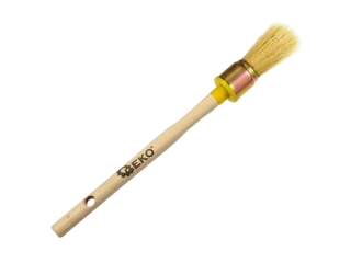 GEKO G66018 Ruční štětec kulatý 20mm, malířský, univerzální GOLD SADA 12KS