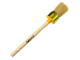 GEKO G66019 Ruční štětec kulatý 30mm, malířský, univerzální GOLD SADA 24KS
