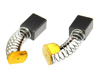 GEKO G85301 Náhradní uhlíky pro úhlovou brusku 10ks kartáček Ferm 6x8x10mm
