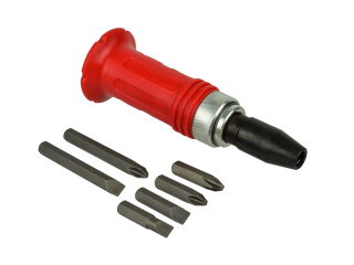 GEKO G30251 Úderový rázový šroubovák s 6ti bity 1/2"