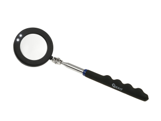GEKO G03217 Teleskopické kontrolní zrcadlo s lampou, s osvětlením 280-870mm 