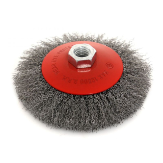 Kraft&Dele KD10981 Drátěný rotační kartáč dráťák 5"125mm M14