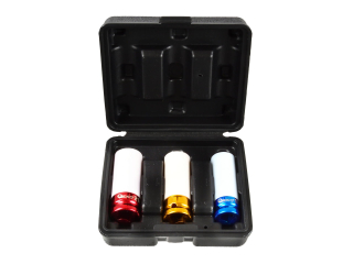 GEKO G10510 Nástrčné hlavice klíče pro hliníkové disky 1/2" 17mm 19mm 21mm