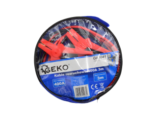 Geko G80041 Startovací kabely na akumulátor, autobatérii 400A 3m