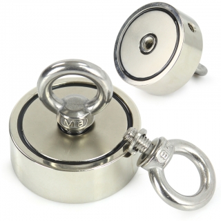 MAR-POL M66860 Neodymový magnet s očkovým šroubem 60x22mm 170kg