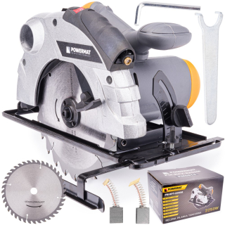 POWERMAT PM-RPT-2250M Elektrická kotoučová okružní pila 185mm 2250W 24T/40T 45°