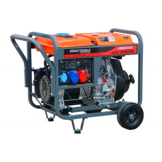 KRAFT&DELE KD126 ELEKTROCENTRÁLA GENERÁTOR PROUDU Diesel 8KW 230/380V AVR