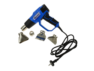 GEKO G80282 2000W Elektrická horkovzdušná pistole rukojeť 4 trysky 2 stupně