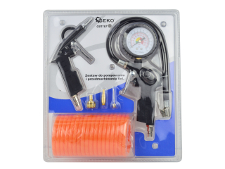 GEKO G01167 Pneumatická sada pro pumpování ofukování pistole hadice