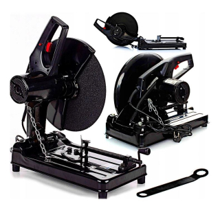 KRAFT&DELE EC553 Elektrická pila na kov, pokosová řezačka kovu 2800W kotouč 355mm