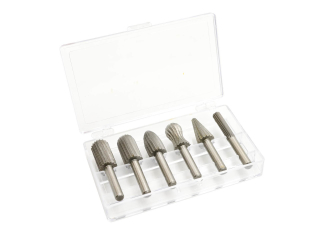 GEKO G37510 Stopkové rotační frézy 6ks sada 6-12,7mm