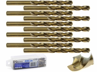 GEKO G37085  Kobaltový vrták HSS do kovu 8,5mm sada 10ks