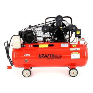 KRAFT&DELE KD408 OLEJOVÝ KOMPRESOR 200L 4,8kW 3 PÍSTY 400V