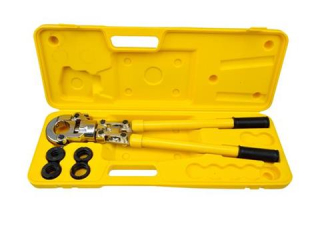 GEKO G00900 Krimpovací lisovací kleště na potrubí 16-32mm PEX-AL-PEX krimpovací 